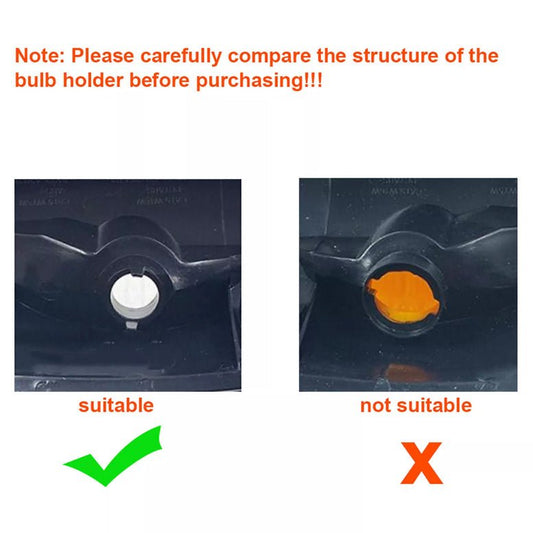 Ford Transit MK8: Wing Mirror Indicator Lens Covers (Left + Right Set) 2014 Onwards - TrustCart