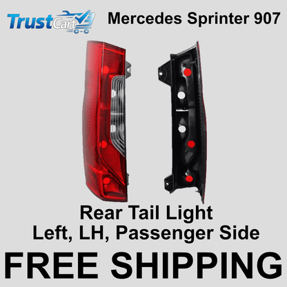 Rear Left Tail Light Lamp for Mercedes - Benz Sprinter W907 W910 2018+ Passenger Side - TrustCart